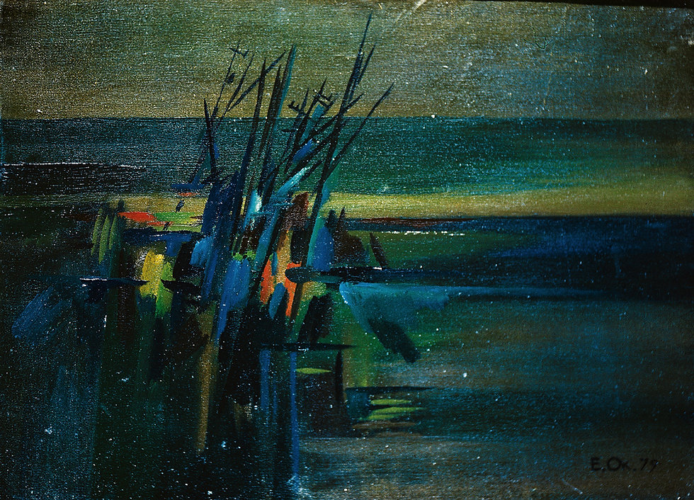 Кладбище кораблей, 1979. Евгений Окиншевич