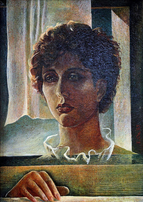 У окна, 1985. Евгений Окиншевич