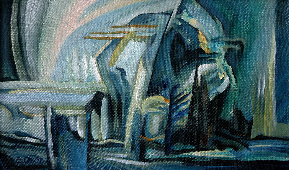 Во льдах, 1990. Евгений Окиншевич