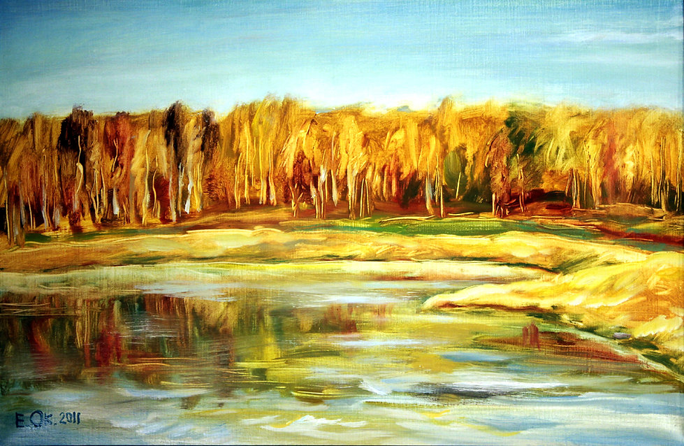 Подмосковная осень, 2011. Евгений Окиншевич