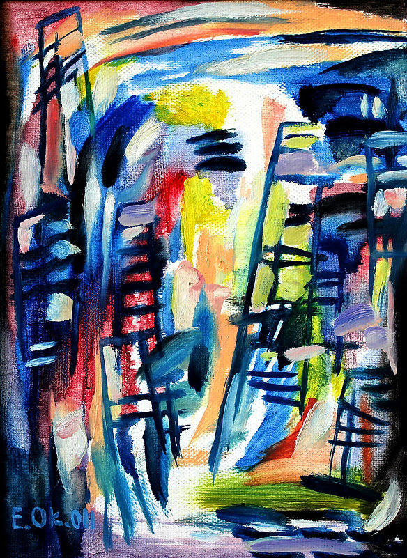 Возбужденный город, 2011. Евгений Окиншевич