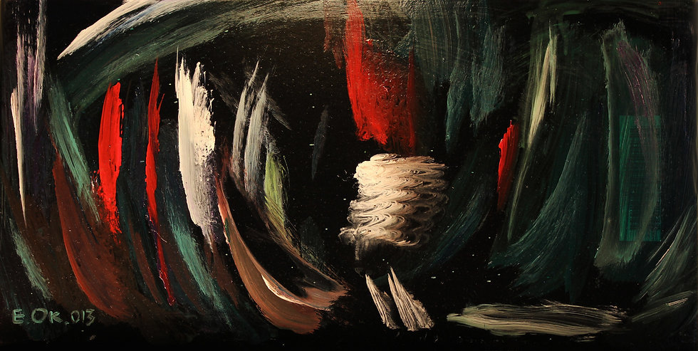 Раздумие, 2013. Евгений Окиншевич