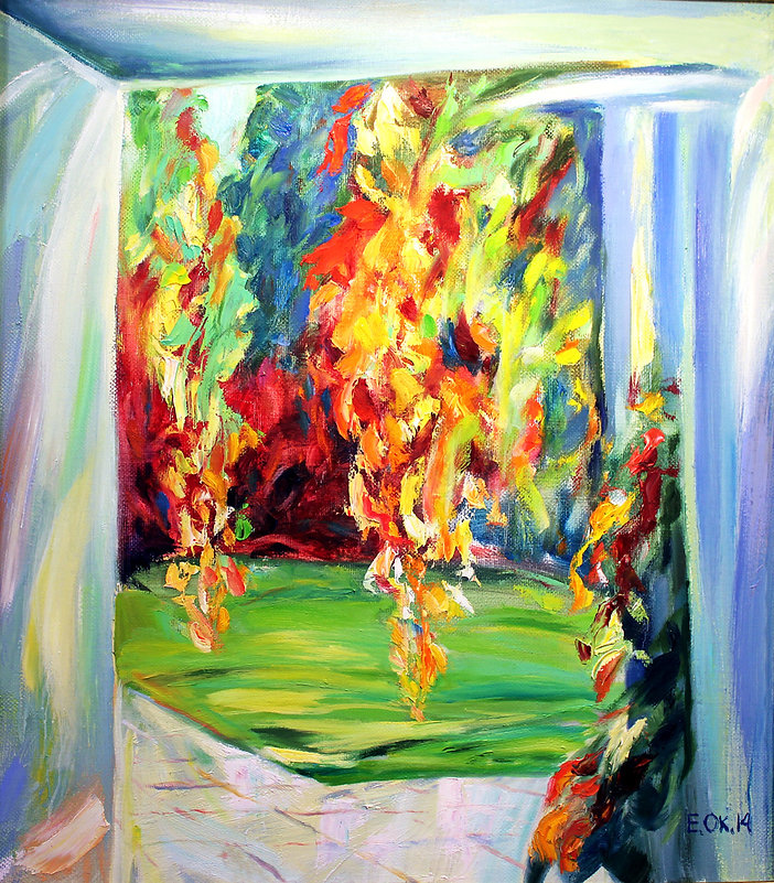 Солнце в винограде, 2014. Евгений Окиншевич