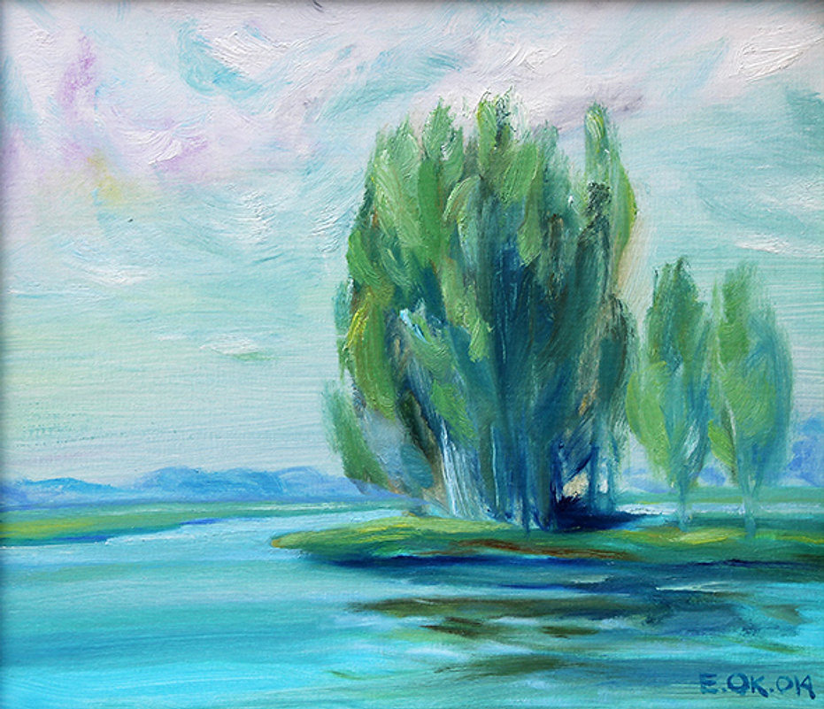 Весенний день, 2014. Евгений Окиншевич