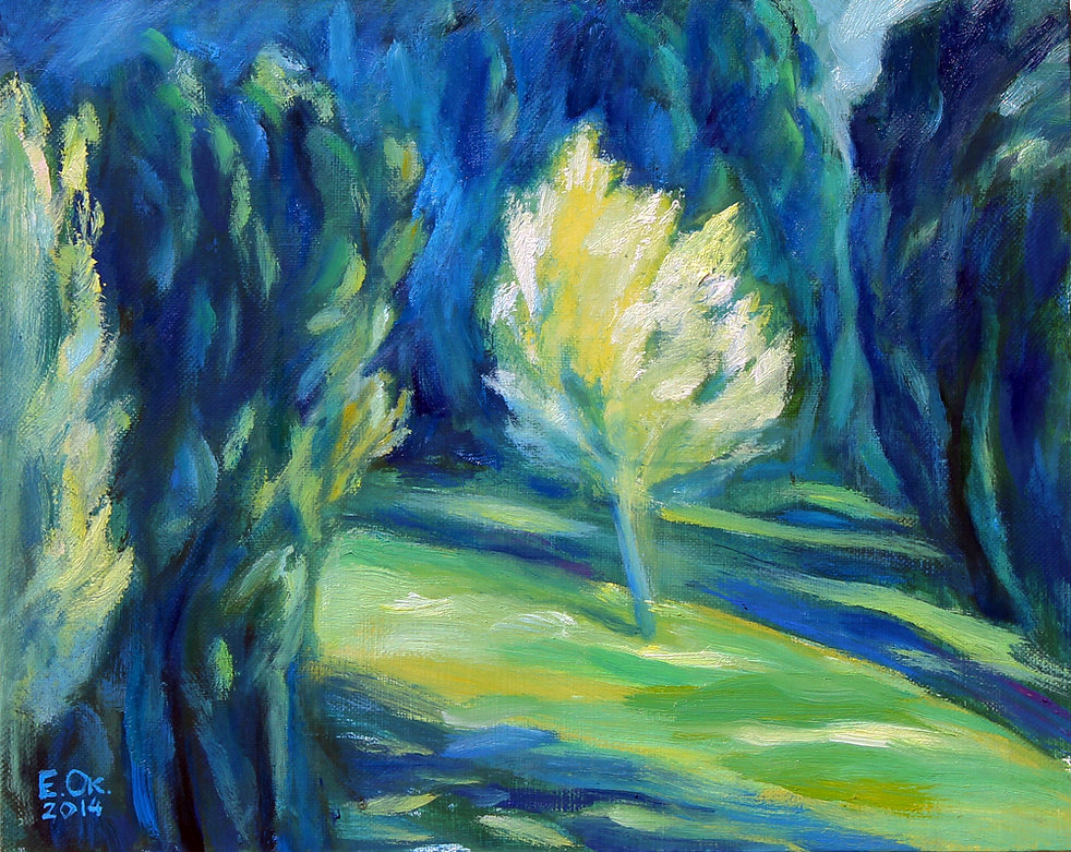 Яблоня, 2014. Евгений Окиншевич