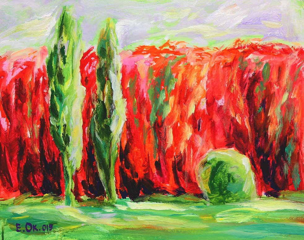 Виноградная плетень, 2015. Евгений Окиншевич
