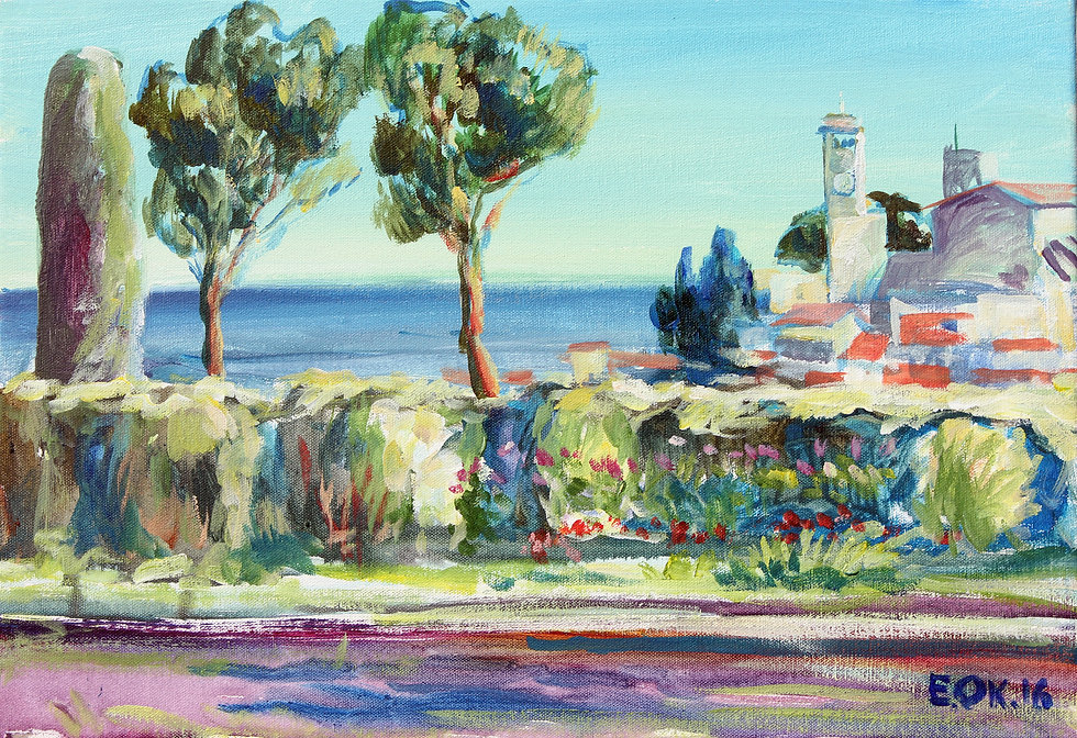 Канны вид на башню, 2016. Евгений Окиншевич
